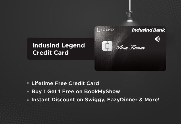 IndusInd Legend Credit Card Ofers and Benifits